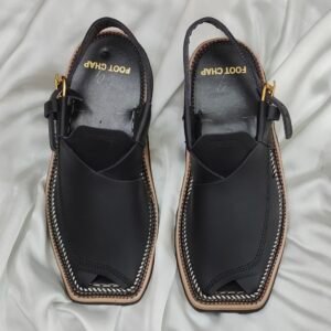 Premium Traditional Peshawari Chappal for Men – 100% Handmade Leather